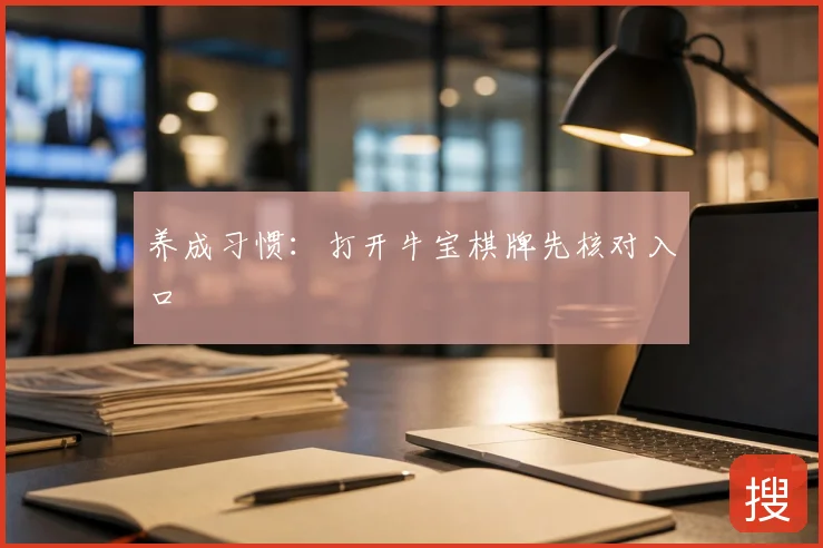 养成习惯：打开牛宝棋牌先核对入口